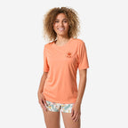 orange pêche