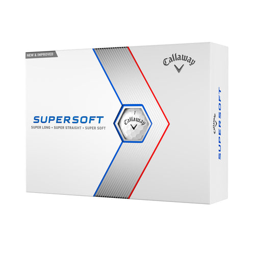 





Balles golf x12 - CALLAWAY Supersoft blanc