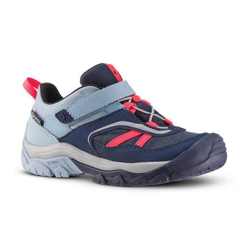 





Chaussures imperméables de randonnée enfant  -CROSSROCK bleu rose - 28 AU 34