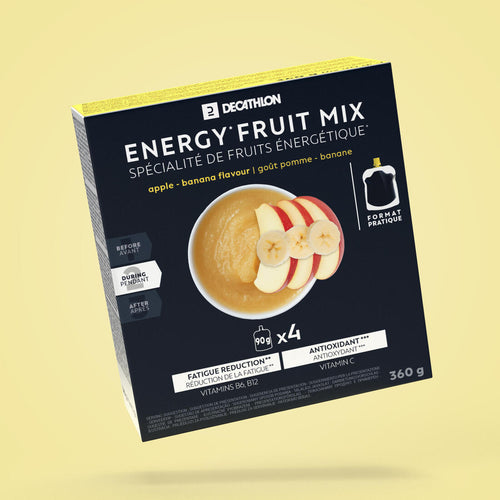 





Spécialité de fruits énergétique pomme et banane 4 x 90g