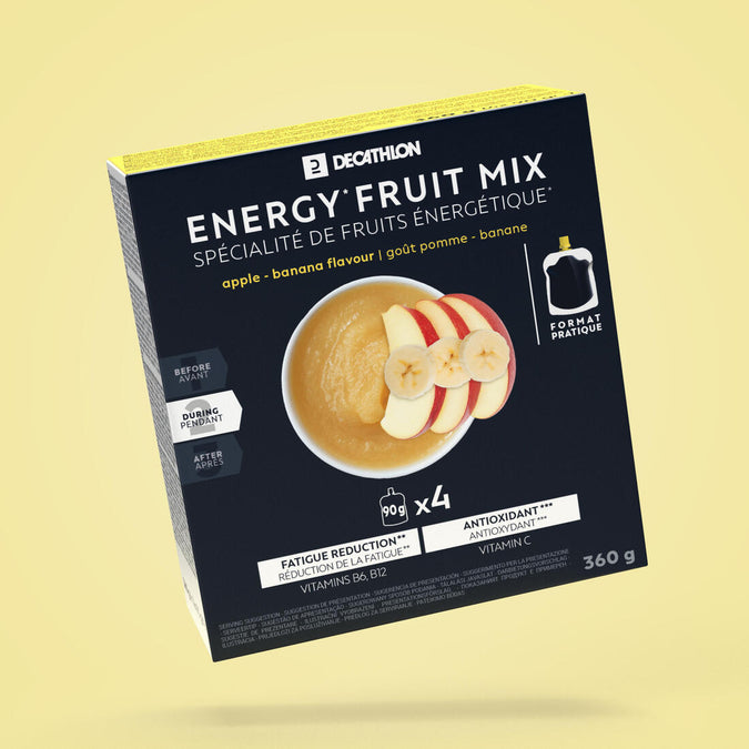 





Spécialité de fruits énergétique pomme et banane 4 x 90g, photo 1 of 2