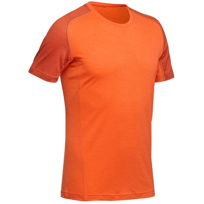 





T-shirt manches courtes de trek montagne - TREK 500 MERINOS homme, photo 1 of 5
