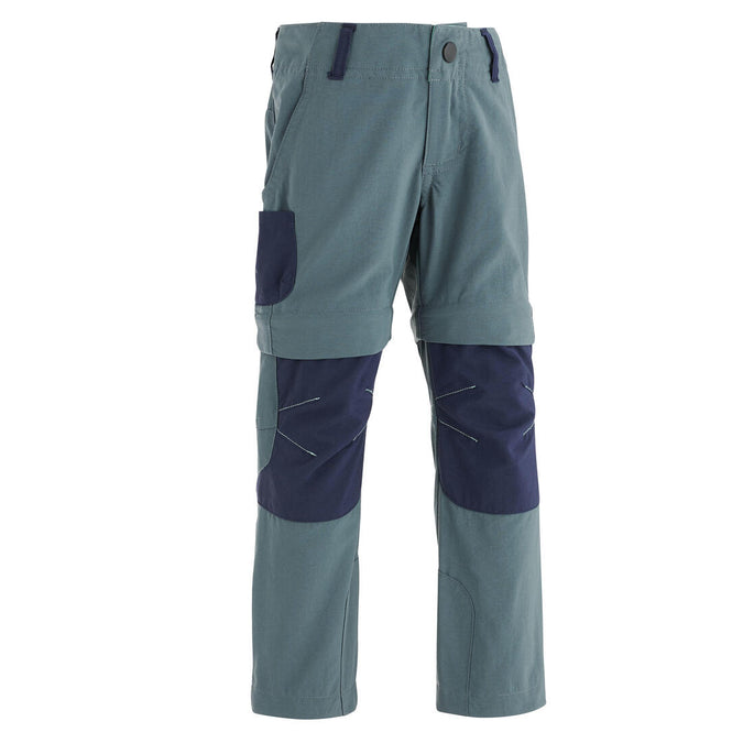 





Pantalon de randonnée modulable - MH500 gris/bleu- enfant 2-6 ANS, photo 1 of 10