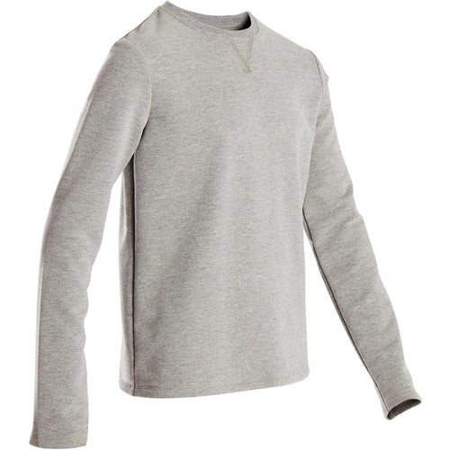 





Sweat 100 garçon GYM ENFANT gris clair