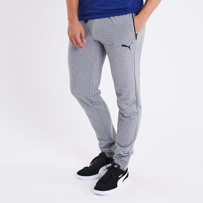





Pantalon jogging fitness homme coton majoritaire coupe droite avec poche zippée, photo 1 of 9