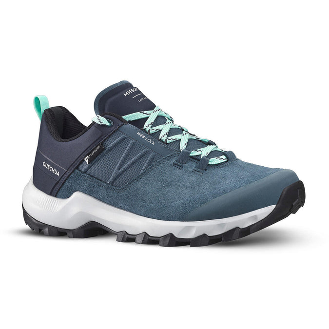 





Chaussures imperméables de randonnée montagne - MH500 bleu - femme, photo 1 of 7