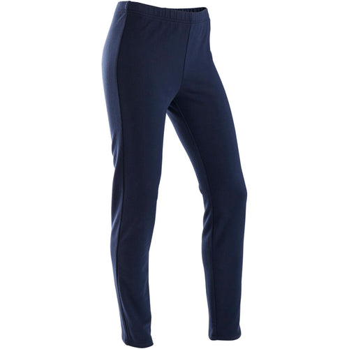 





Pantalon slim french terry chaud 100 garçon GYM ENFANT bleu marine