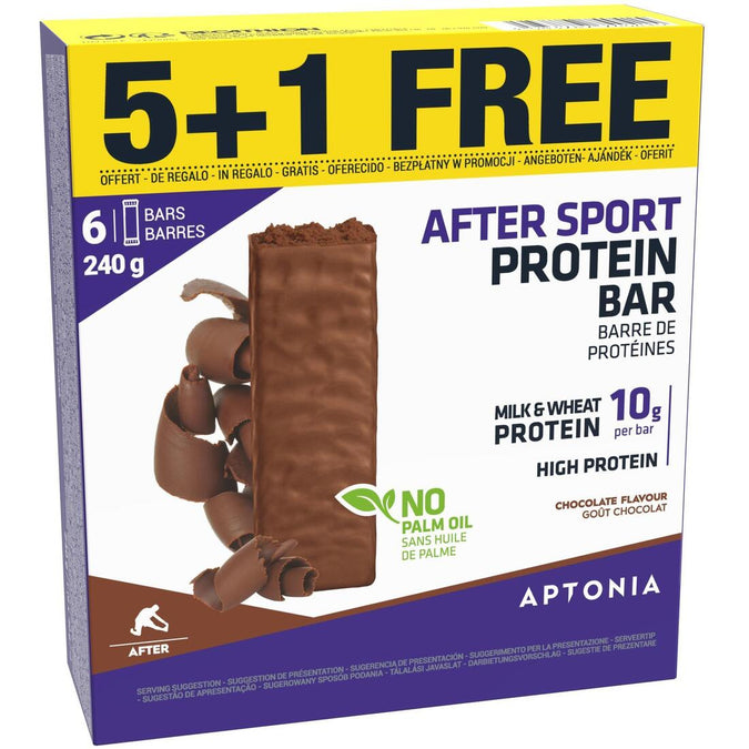 





Barre protéines AFTER SPORT Chocolat 40g*5 + 1 gratuite, photo 1 of 4