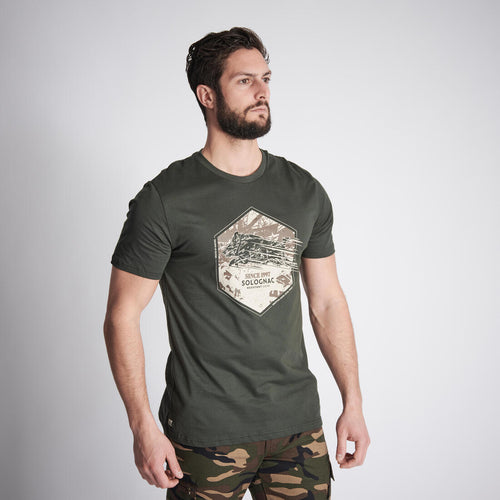 





T-shirt manches courtes  chasse coton Homme - 100 Sanglier
