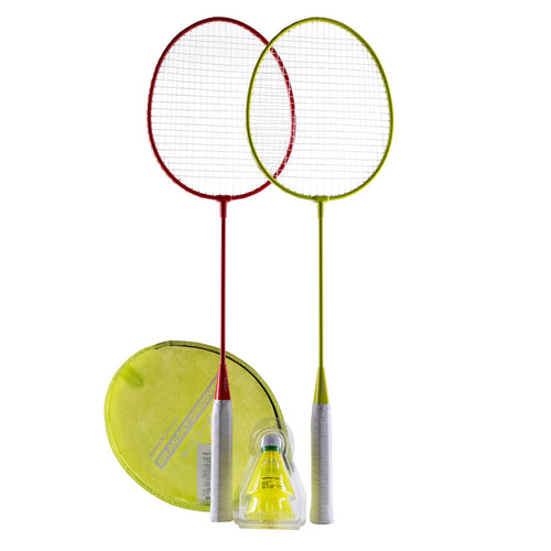 





Set de 2 Raquettes de Badminton Adulte BR Discover - Rouge/Jaune