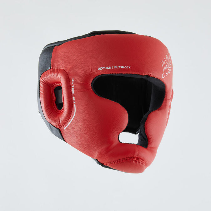 





CASQUE INTÉGRAL DE BOXE ENFANT 500 ROUGE, photo 1 of 3