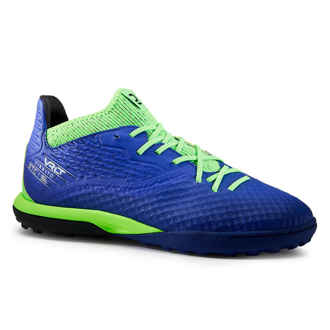 





Chaussure de football enfant pour terrain dur VIRALTO III TURF TF bleu vert, photo 1 of 48