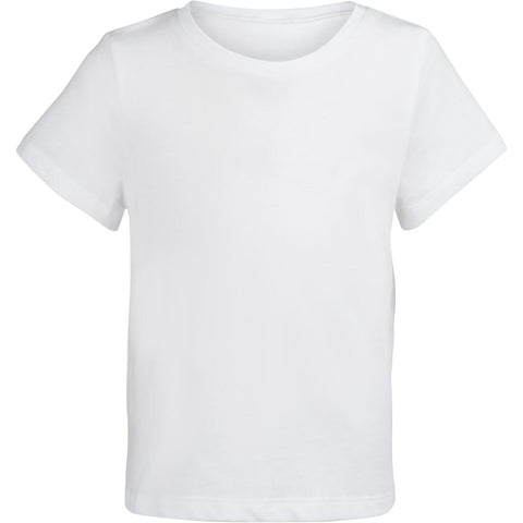 





T-Shirt manches courtes baby gym 100 Blanc