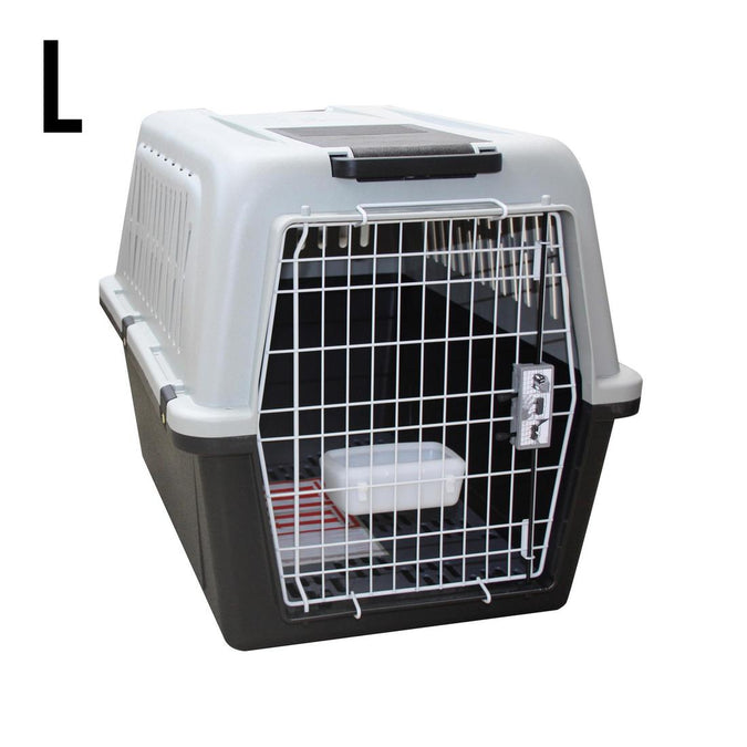 





Caisse de transport rigide pour 1 chien taille L 81x55,5x58cm - Norme IATA, photo 1 of 13
