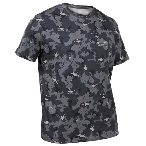 





T-shirt manches courtes chasse 100 camouflage woodland