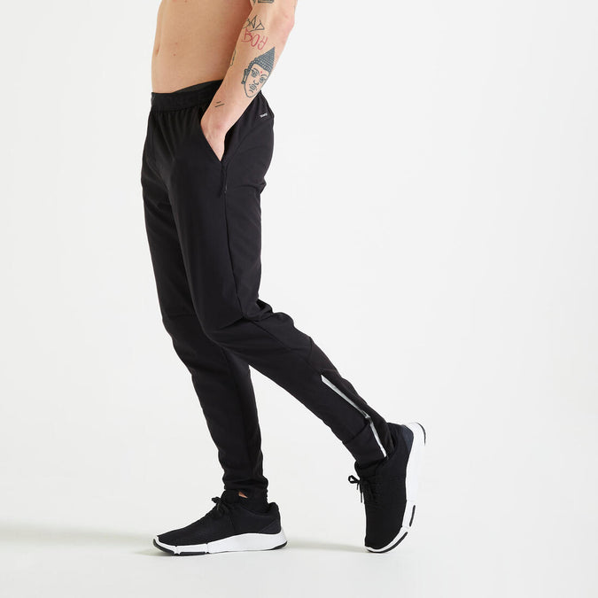 





Pantalon de fitness performance respirant slim homme - noir uni, photo 1 of 5