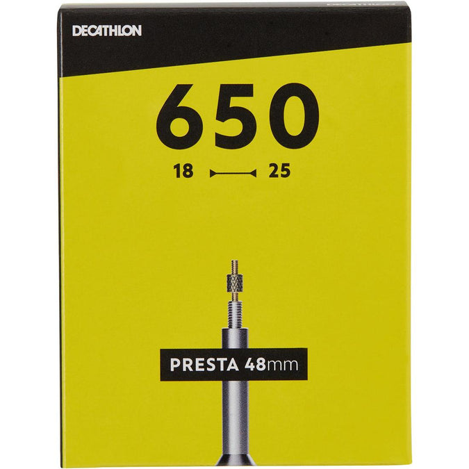 





CHAMBRE A AIR 650X18/25 VALVE PRESTA 48 MM, photo 1 of 5