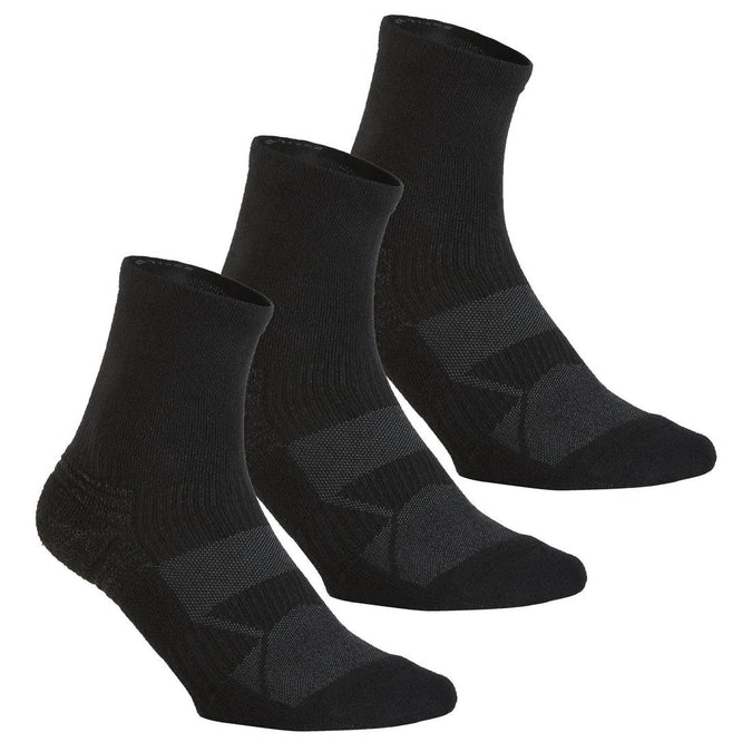





Chaussettes marche sportive/nordique WS 100 Mid noir (3 paires), photo 1 of 6