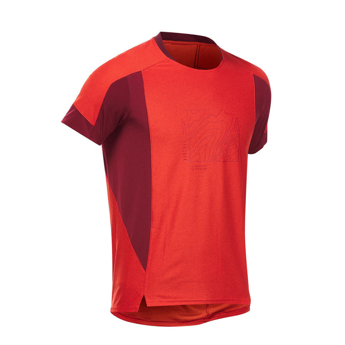 





T-shirt de randonnée manches courtes en synthétique  - Homme - MH500, photo 1 of 4