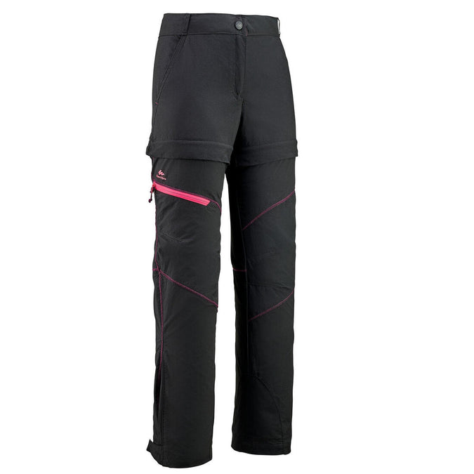 





Pantalon de randonnée modulable - MH500 noir Enfant 7-15 ans, photo 1 of 10