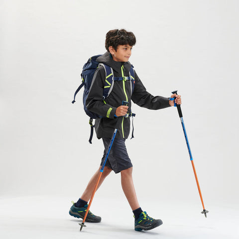 





Veste imperméable de randonnée - MH550 grise - enfant 7-15 ans