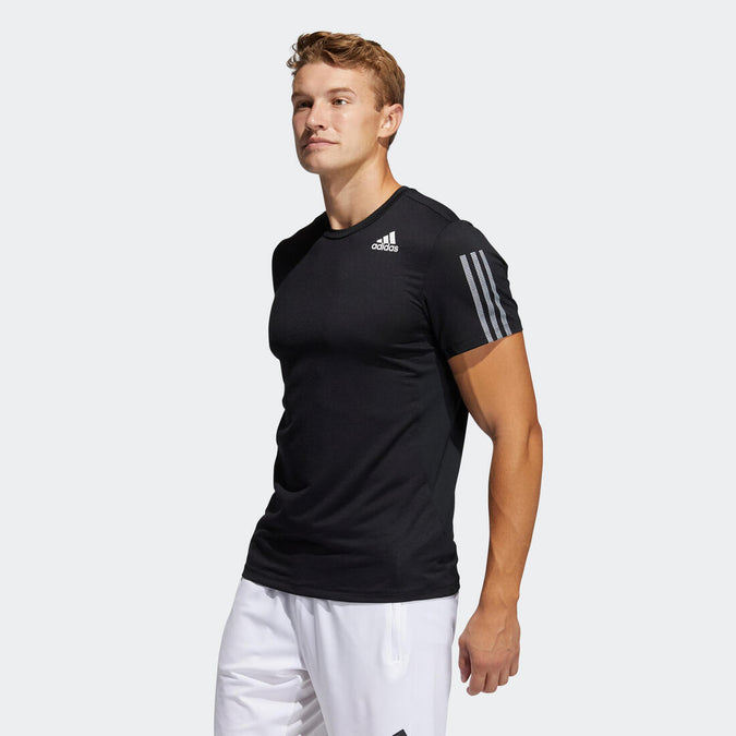 





T shirt Adidas training fitness noir 3 bandes, photo 1 of 5