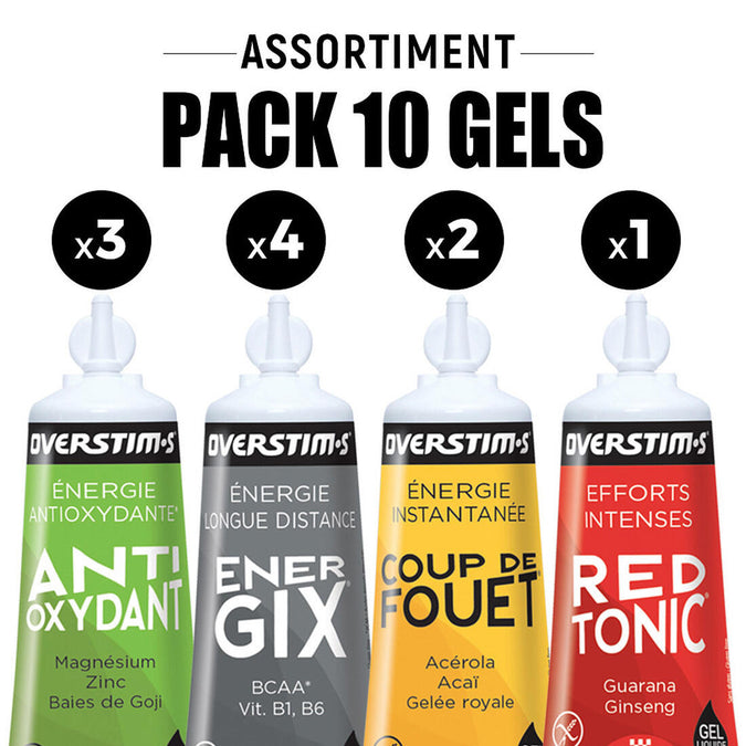 





Overstims Pack assortiment 10 gels x 30 g, photo 1 of 6