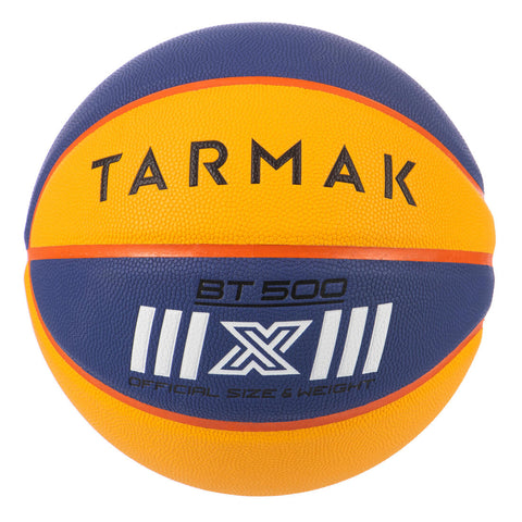 





Ballon de basketball 3x3 taille 6 - Bt500 bleu jaune