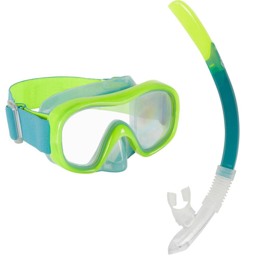 





Kit plongée Masque et Tuba Snorkeling 100 Valve enfant