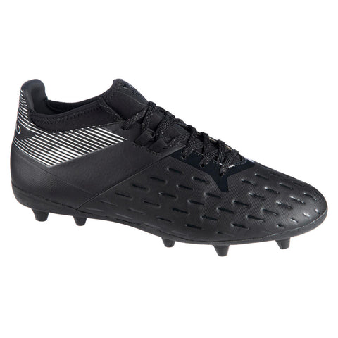 





Chaussures de rugby moulées terrain sec Homme - RUGBY ADVANCE 500 FG noir gris